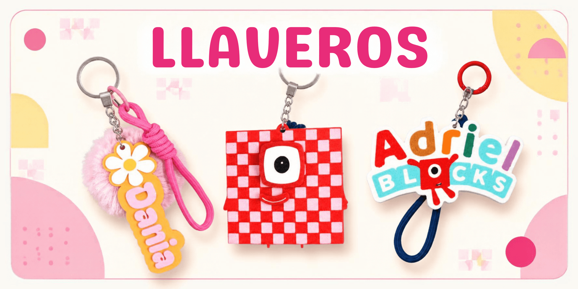 Banner para categoria llaveros